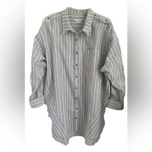 Cotton oversized shirt